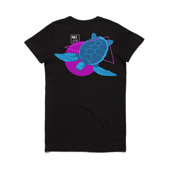 Womens - Geo Green Sea Turtle Tee Thumbnail